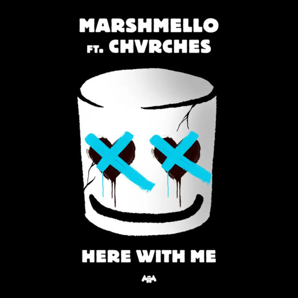 Lirik terjemahan dan arti makna lagu Here With Me karya dari Marshmello ft. CHVRCHES