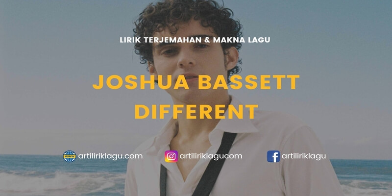 Lirik terjemahan Different karya dari Joshua Bassett