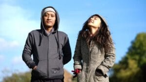 Lirik terjemahan dan arti makna lagu Man Upon The Hill dari Stars and Rabbit